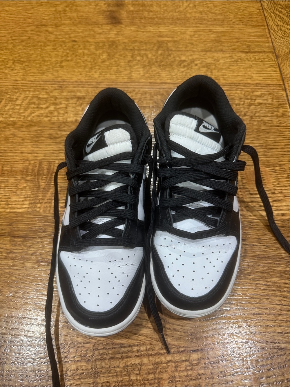 Nike Women’s Black and White Low-Top Sneakers